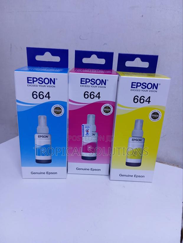 Epson Ink Cart 664 Colour Ink Available - main view