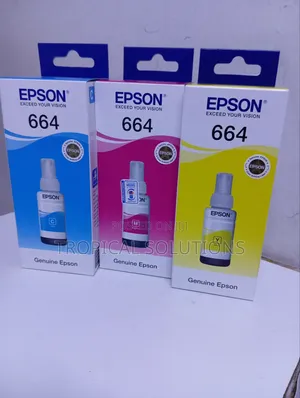 Epson Ink Cart 664 Colour Ink Available