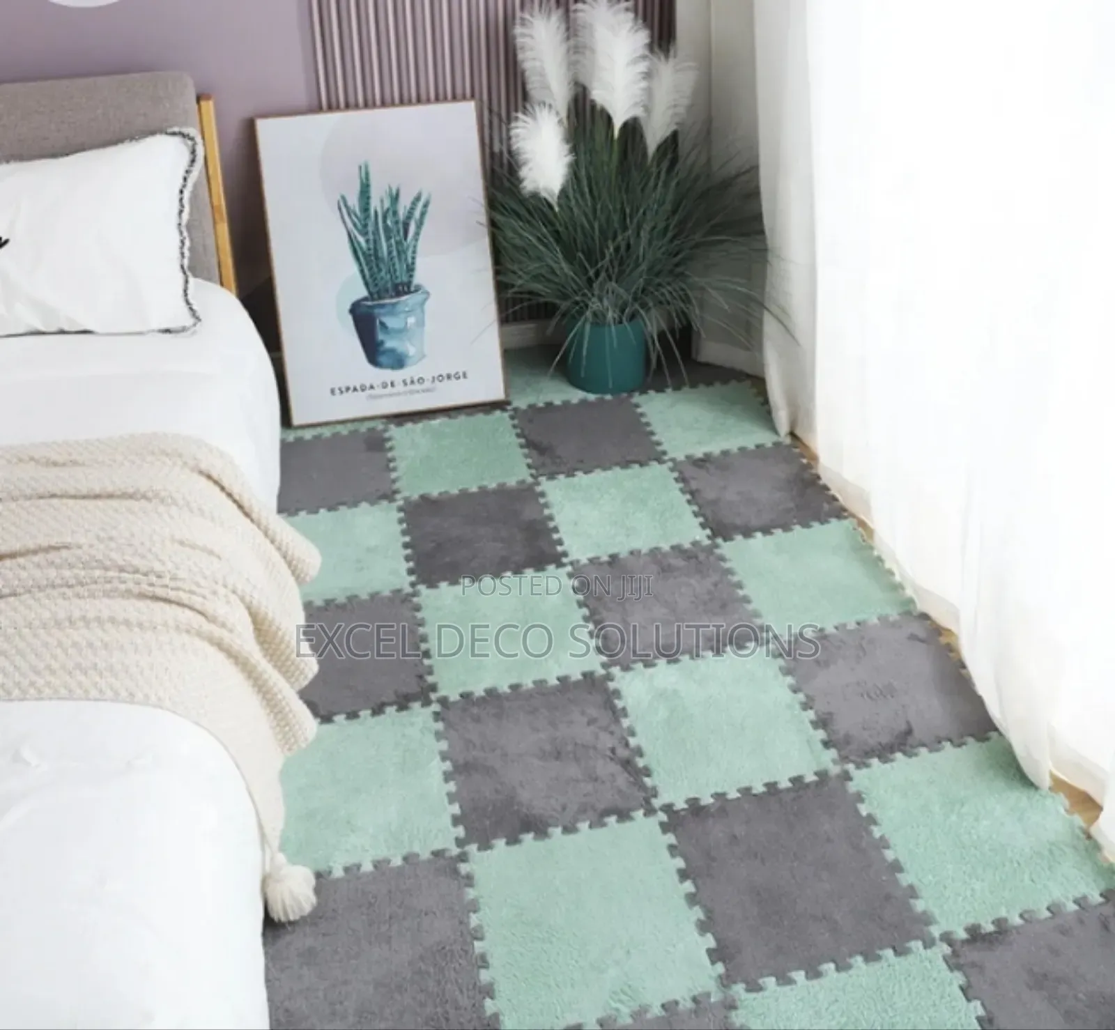 Plain Interlocking Foam Mats – Clean Look Maximum Utility