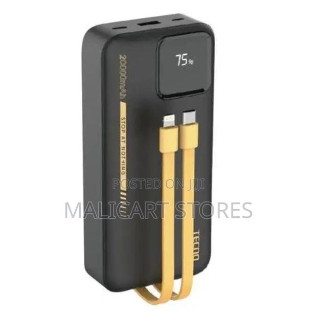 Tecno TPB-P204q 20000mah 22.5w Omni Tank Pb With Led Display
