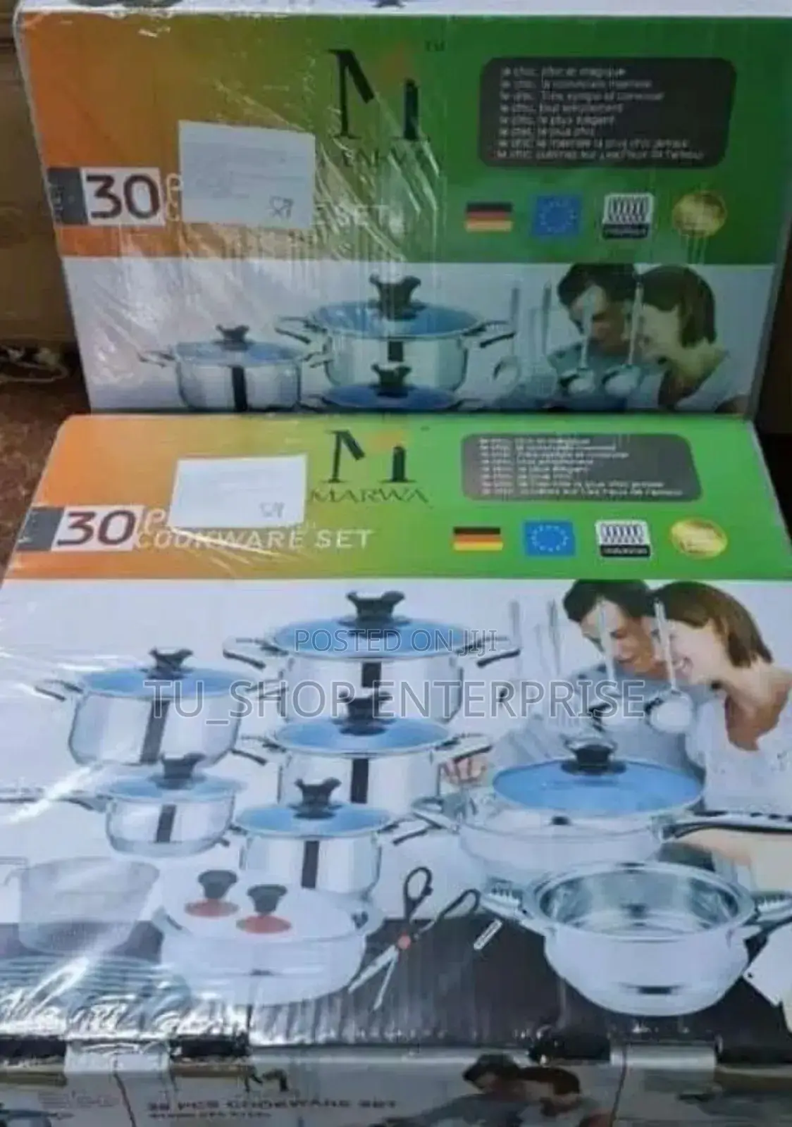 30pcs Marwaa Cookware Set Now Restocked