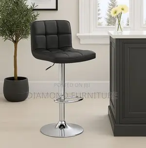 Bar Furniture; Sedentary Modern Swivel Simple (High Back Bar Chair)