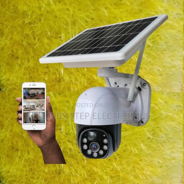 Two-Way Talk 4g Simcard PTZ Outdoor Solar CCTV Camera - main view