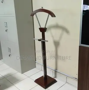 Office Furniture: (Slim Modern) Coat Hanger With Space-Saving Design