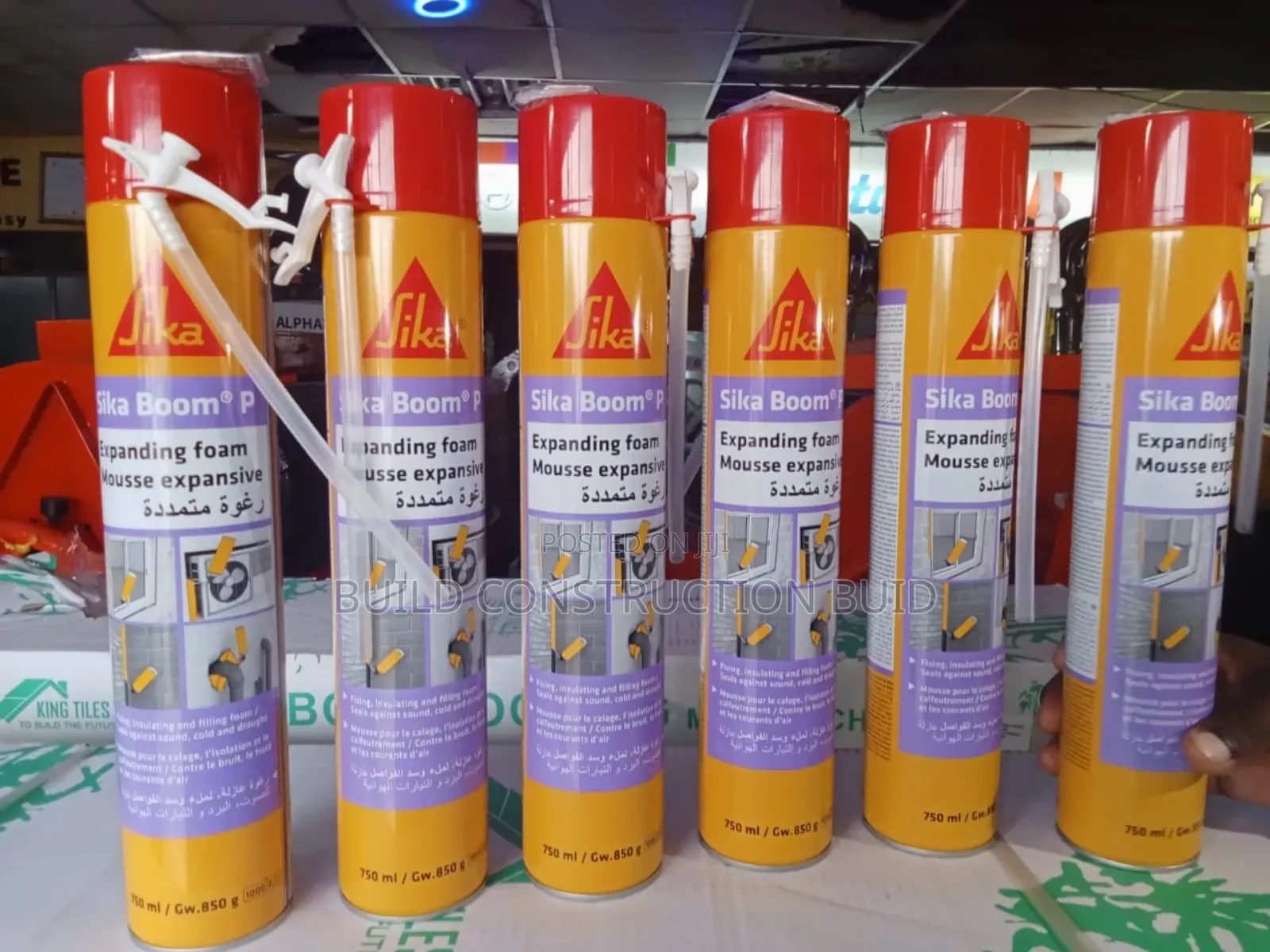 Sika Boom Pu Foam 750ml Suppliers in Kenya.