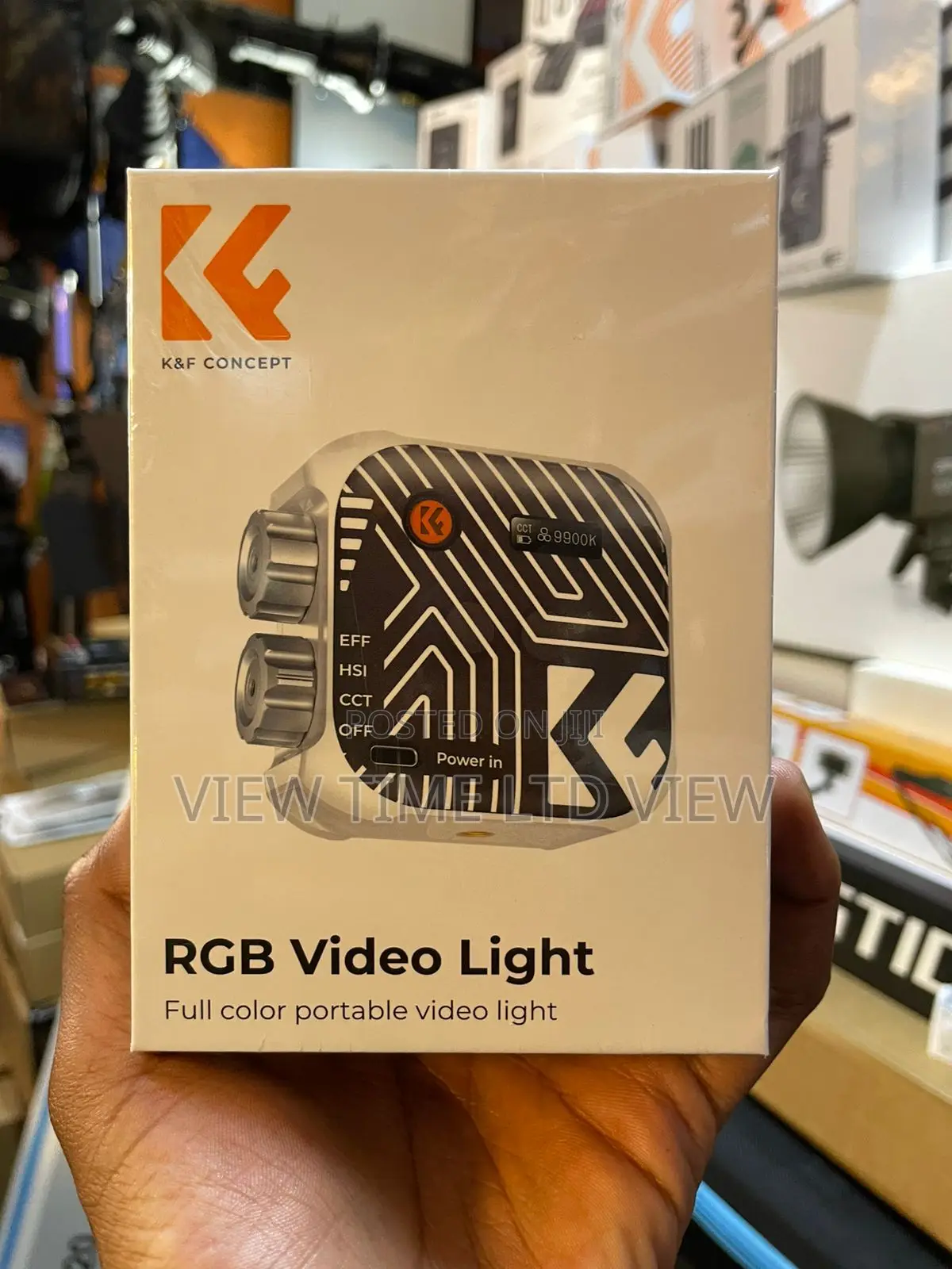 K F Concept RGB Video Light Full Color Portable Photography Light