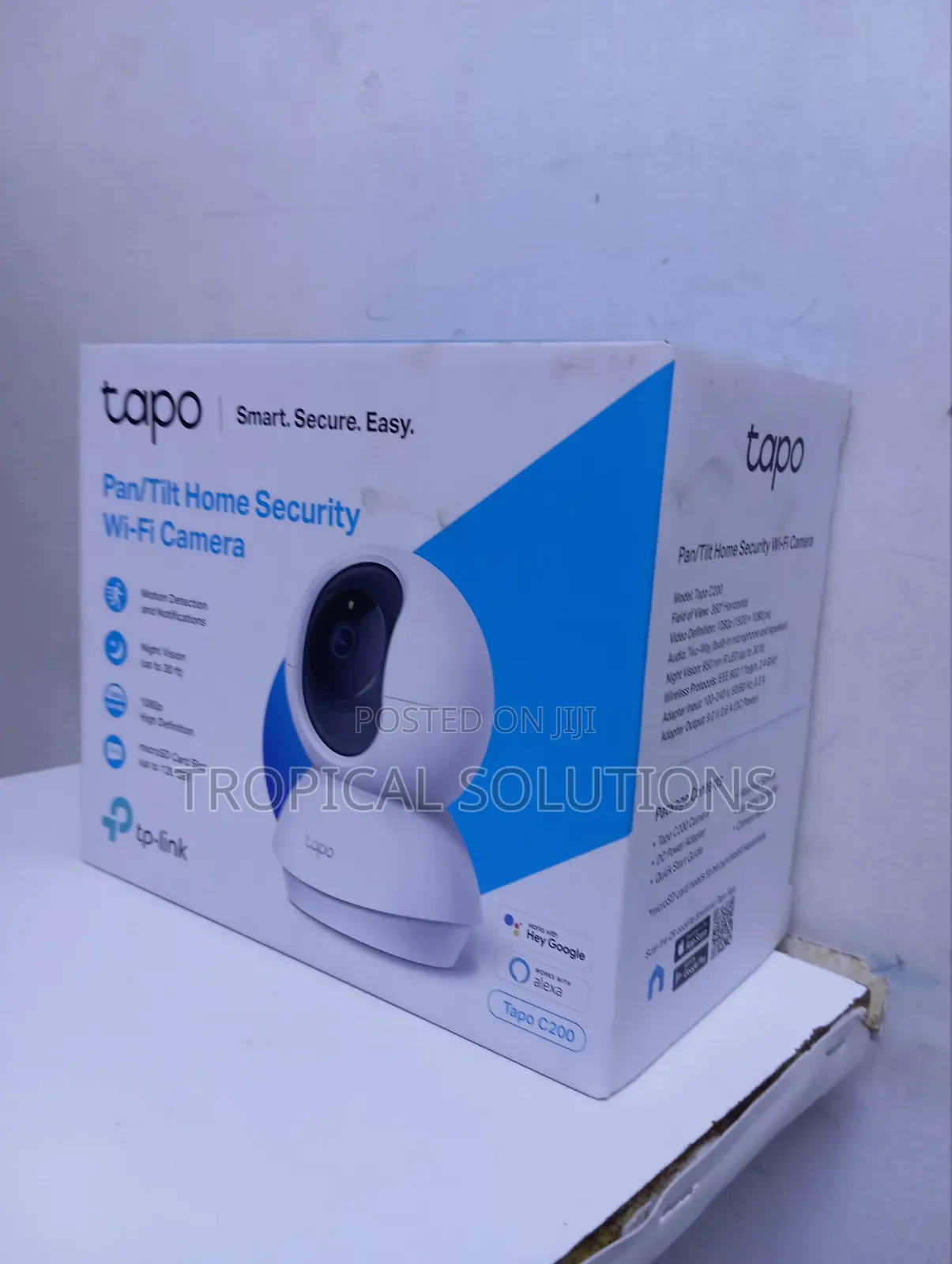 Tp-Link Tapo C200 Camera Tilt Home Security Wifi Camera Cp200