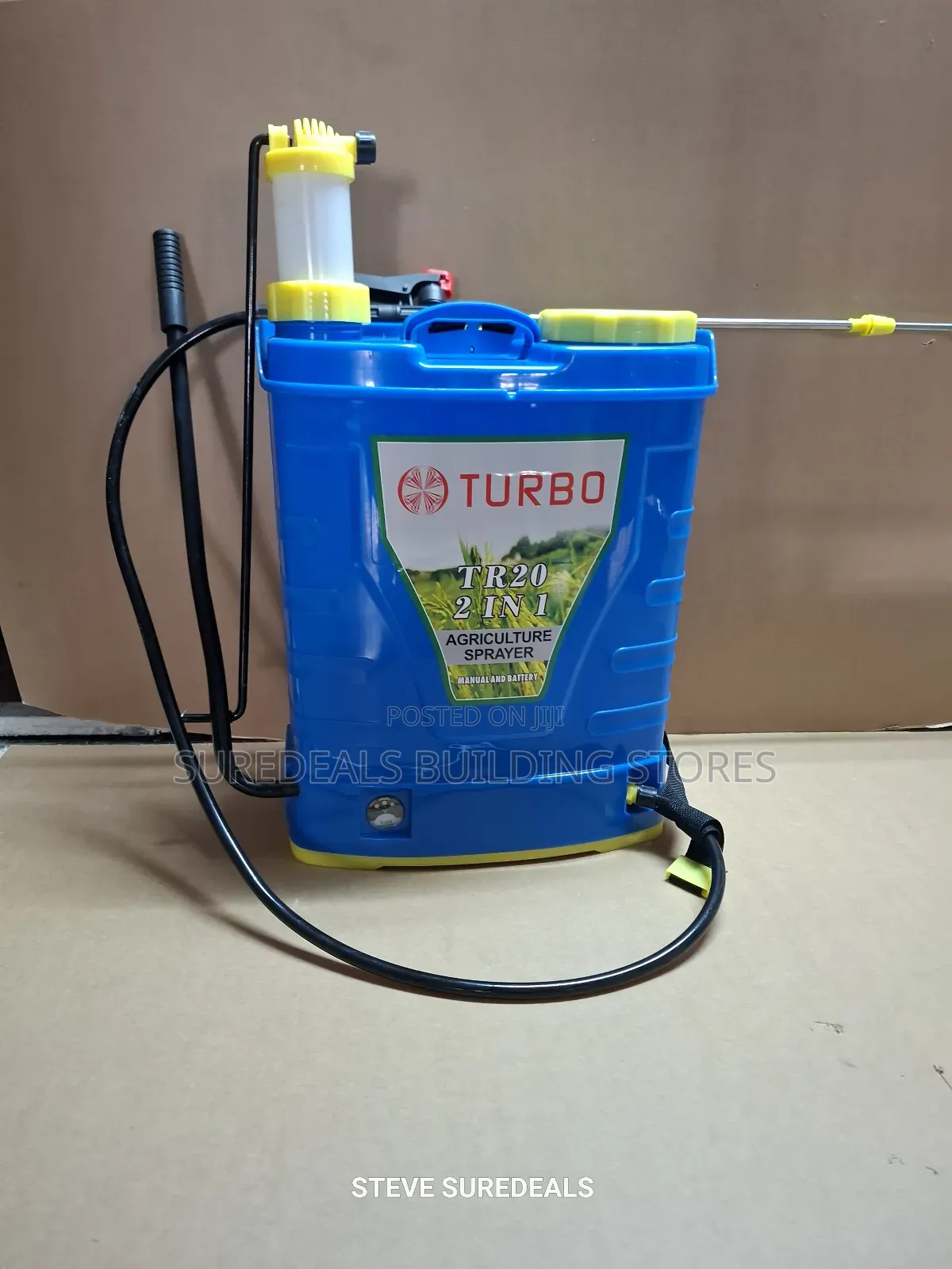 Turbo Knapsack Sprayer - Battery/ Manual Use
