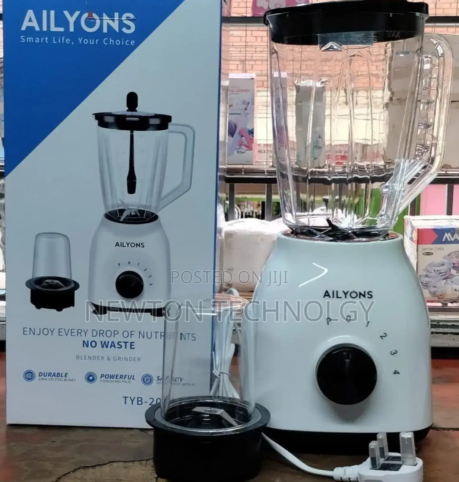 Ailyons 2in 1 Blender
