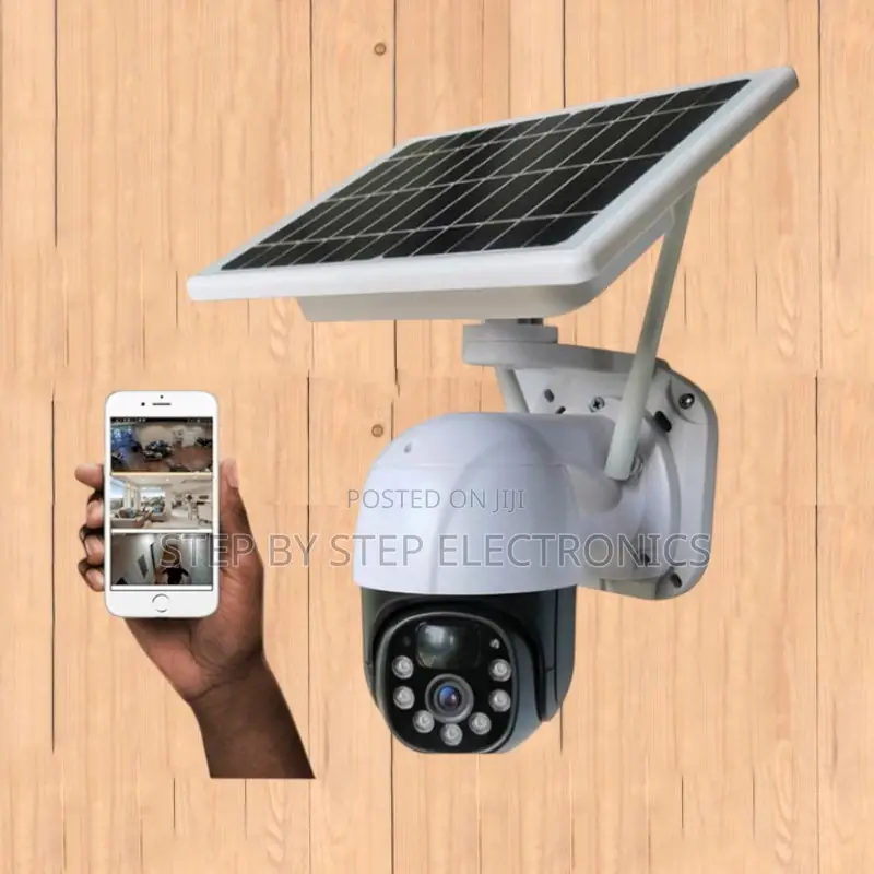 Solar Energy 4g PTZ Outdoor Security Surveillance Solar CCTV Camera