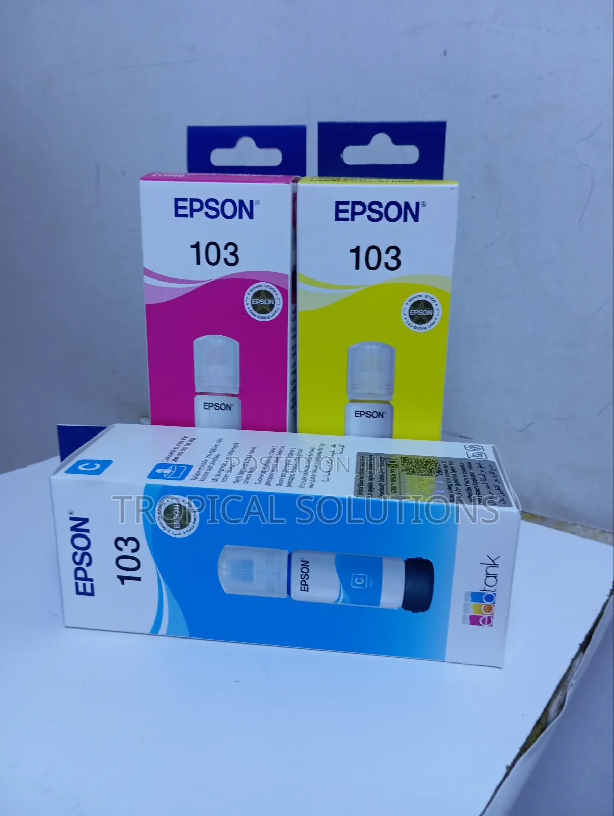 Epson Ink Color 103 Ink Cyan,Magenta, Yellow Epson 103