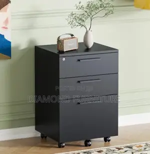 Office Furniture; Modern -Pedestal With (Lock and Key Security System)