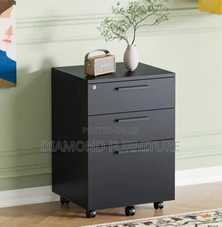 Office Furniture; Modern -Pedestal With (Lock and Key Security System)