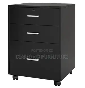 Office Furniture; Modern -Pedestal With (Lock and Key Security System)