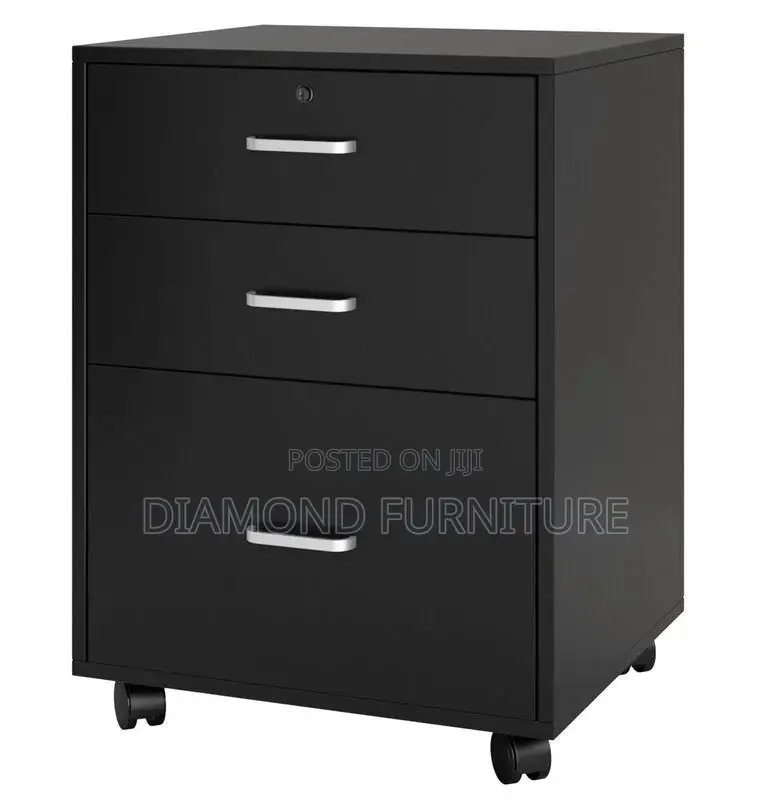 Office Furniture; Modern -Pedestal With (Lock and Key Security System)