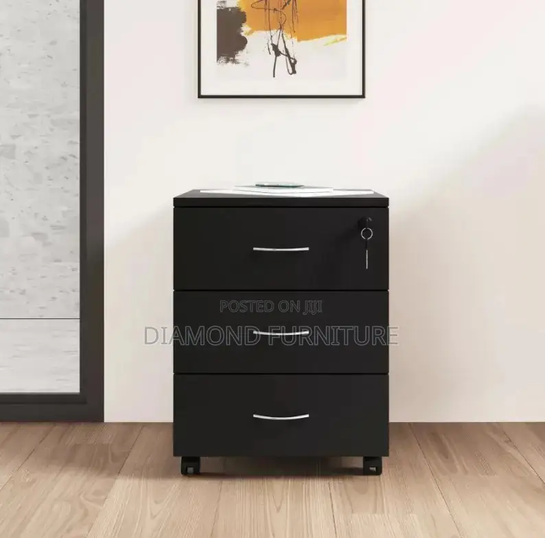Office Furniture; Modern -Pedestal With (Lock and Key Security System)