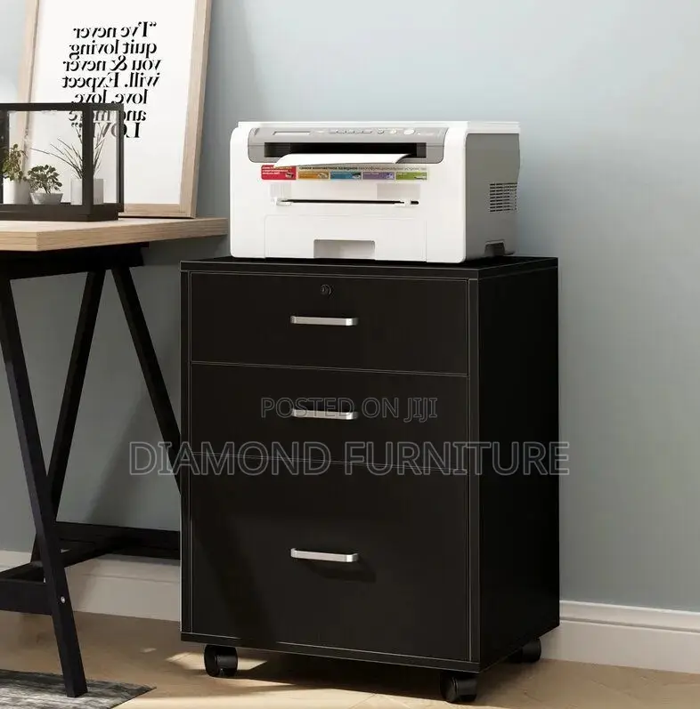 Office Furniture; Modern -Pedestal With (Lock and Key Security System)