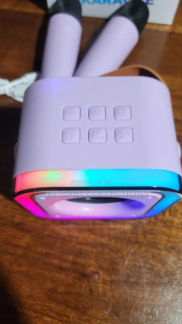 Kids Mini Karaoke Machine With Wireless Microphone - thumbnail 4