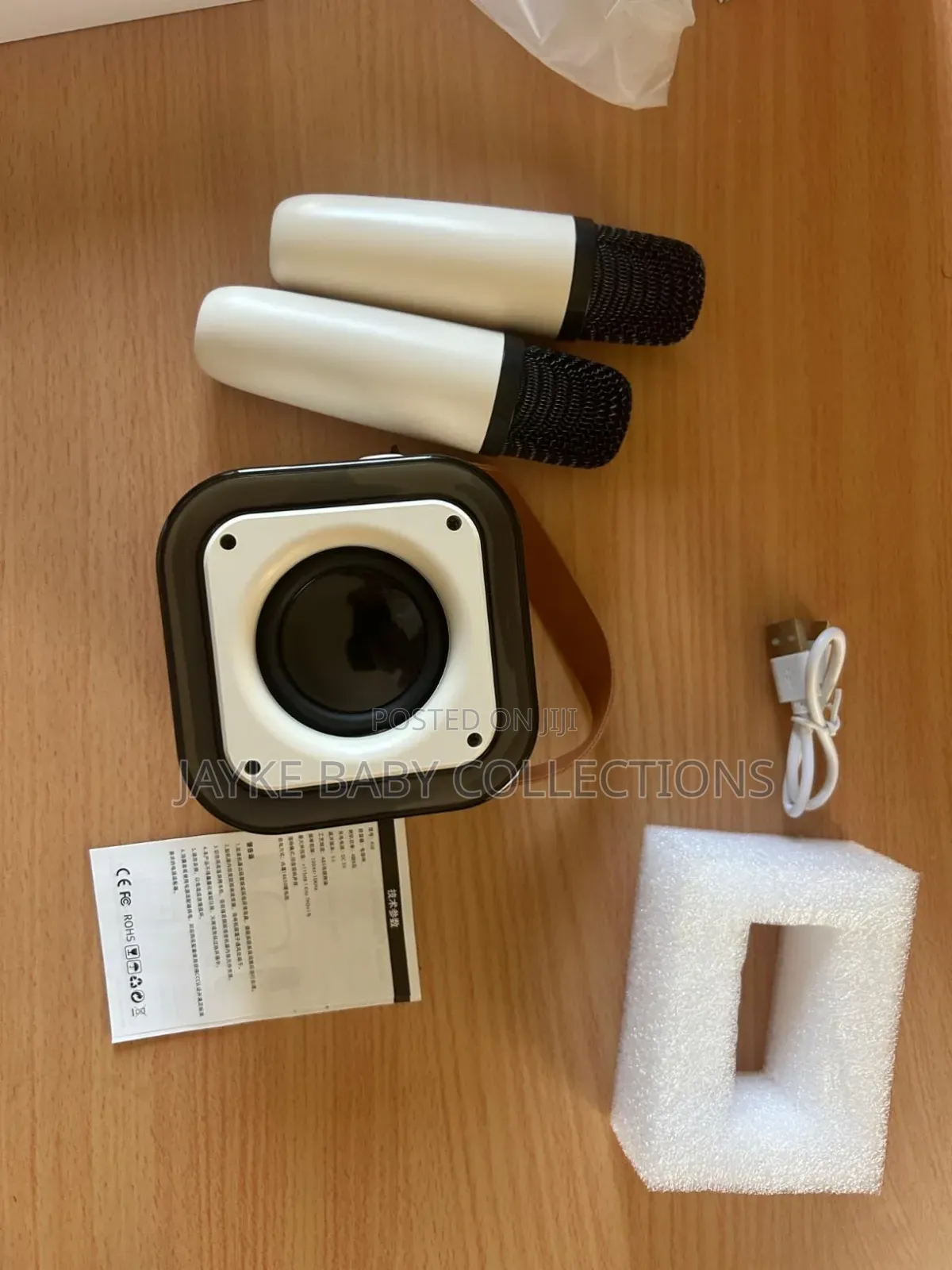 Kids Mini Karaoke Machine With Wireless Microphone