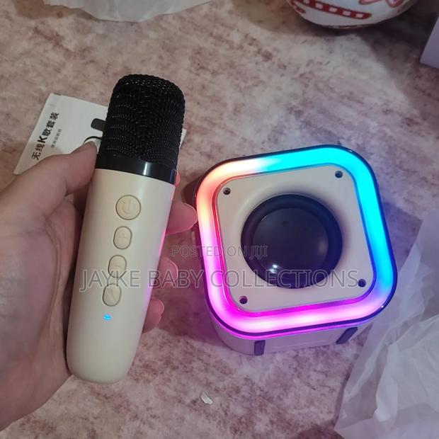 Kids Mini Karaoke Machine With Wireless Microphone - thumbnail 10