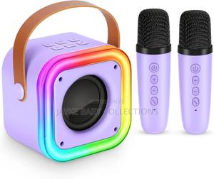 Kids Mini Karaoke Machine With Wireless Microphone - thumbnail 2