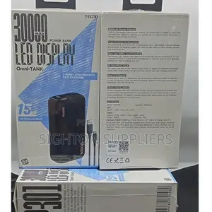 Tecno Powerbank 30000mah