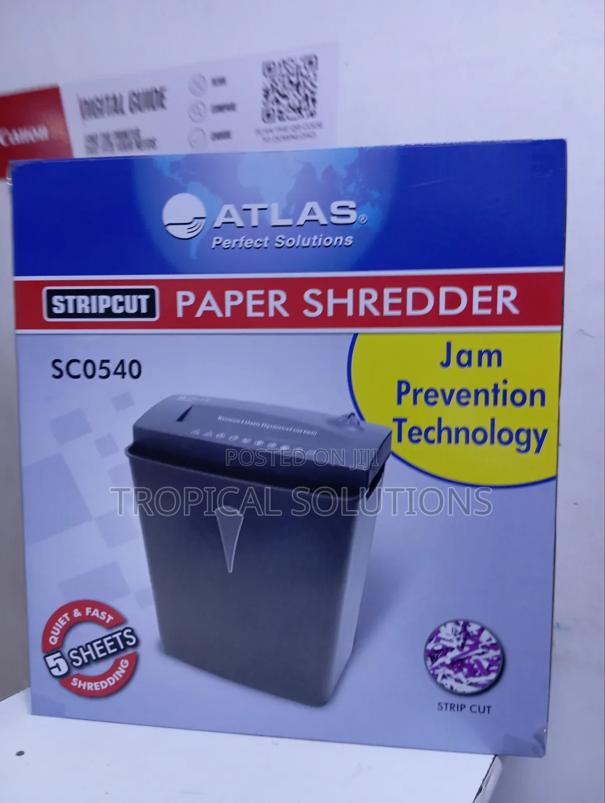 Paper Shredder 5 Sheet Sc0540 Paper St