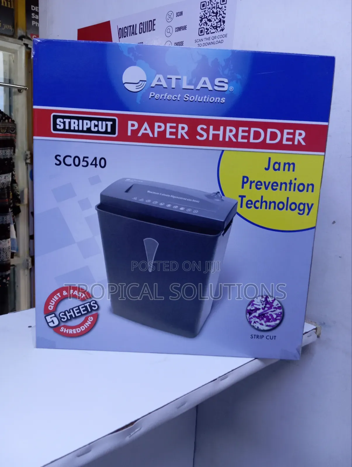 5 Sheet Sc0540 Paper Shredder 5 Sheet Atlas Shredder