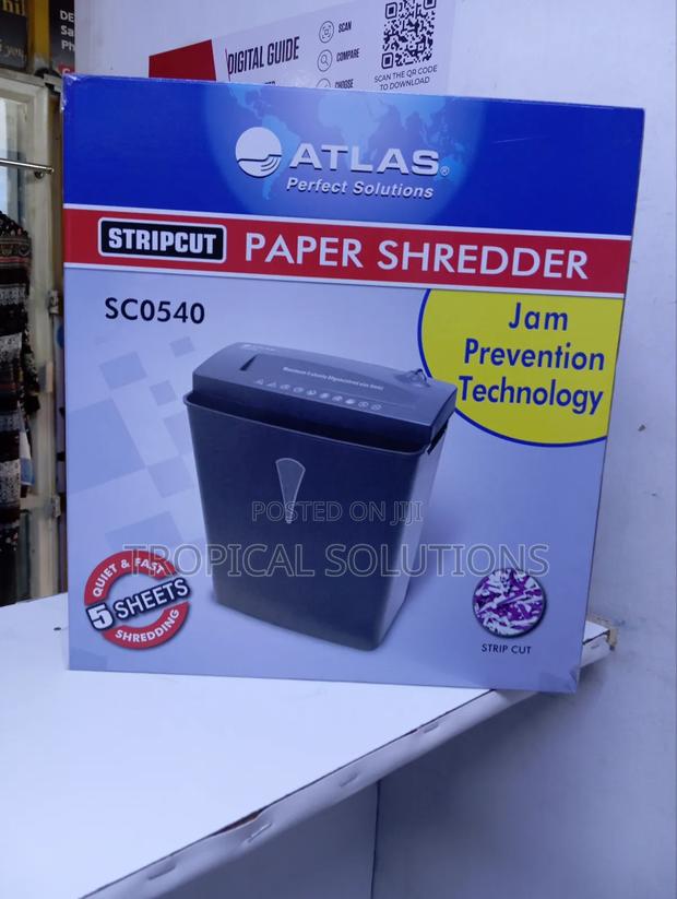5 Sheet Sc0540 Paper Shredder 5 Sheet Atlas Shredder - thumbnail 2