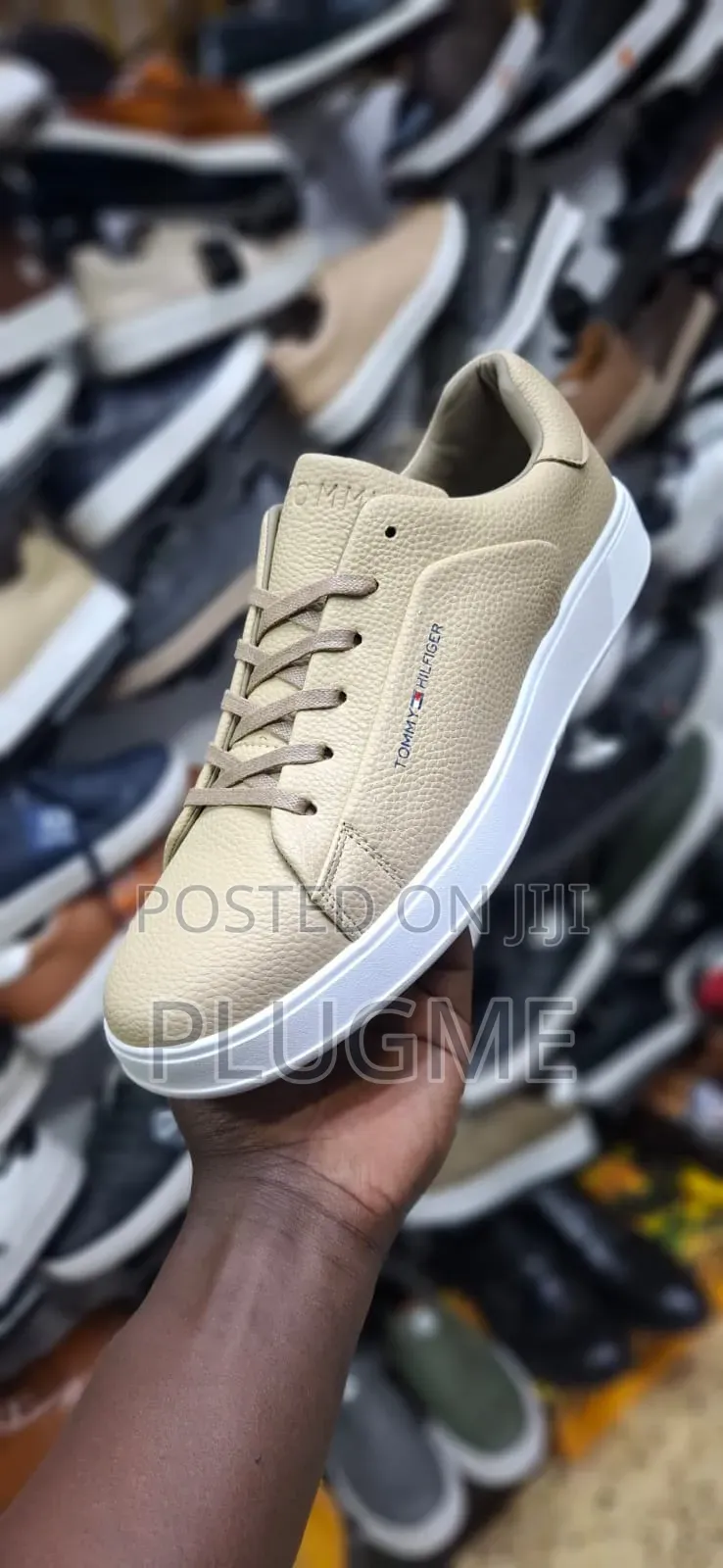 Tommy Hilfiger Quality Leather Casual Sneakers