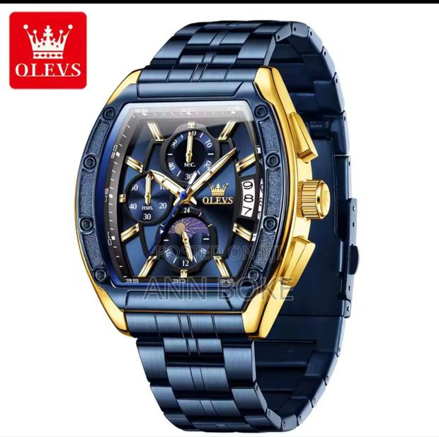 Restocked *_Olevs Chronograph Gents Watch