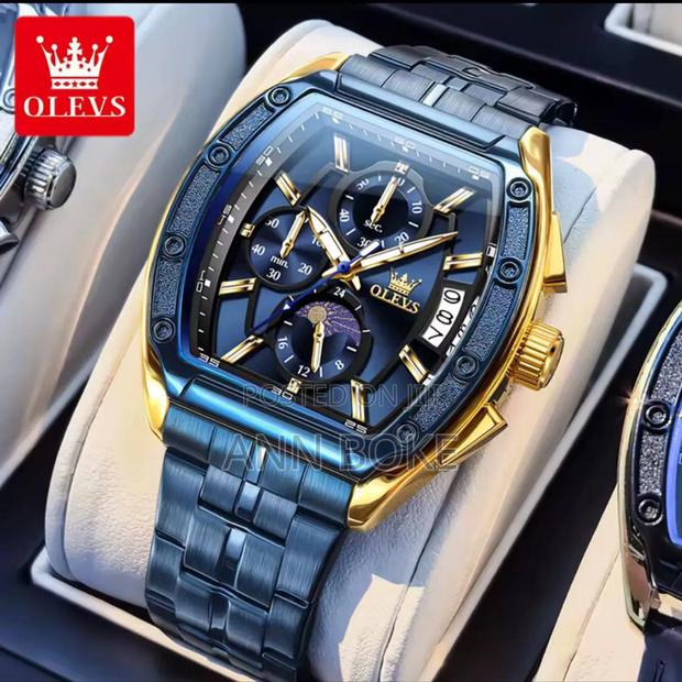 Restocked *_Olevs Chronograph Gents Watch - thumbnail 2
