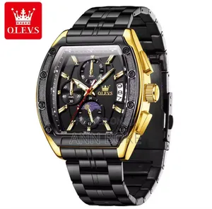 Restocked *_Olevs Chronograph Gents Watch