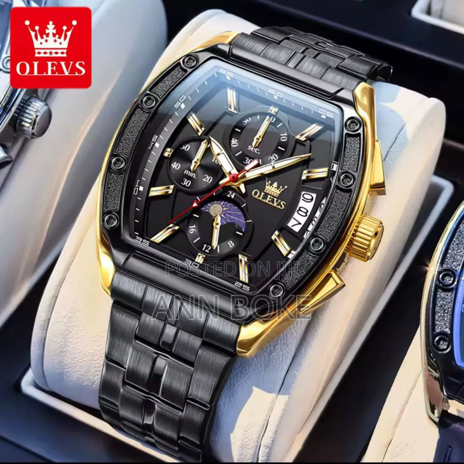 Restocked *_Olevs Chronograph Gents Watch