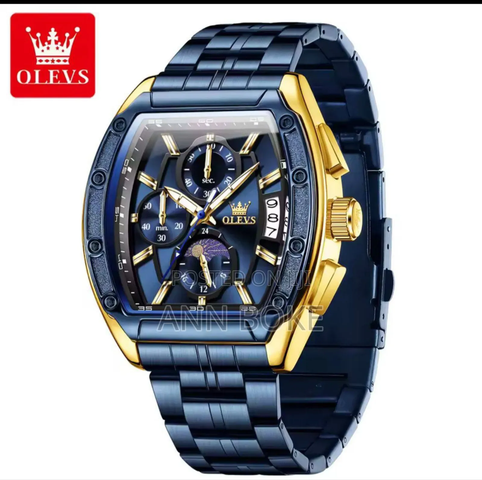 Restocked *_Olevs Chronograph Gents Watch
