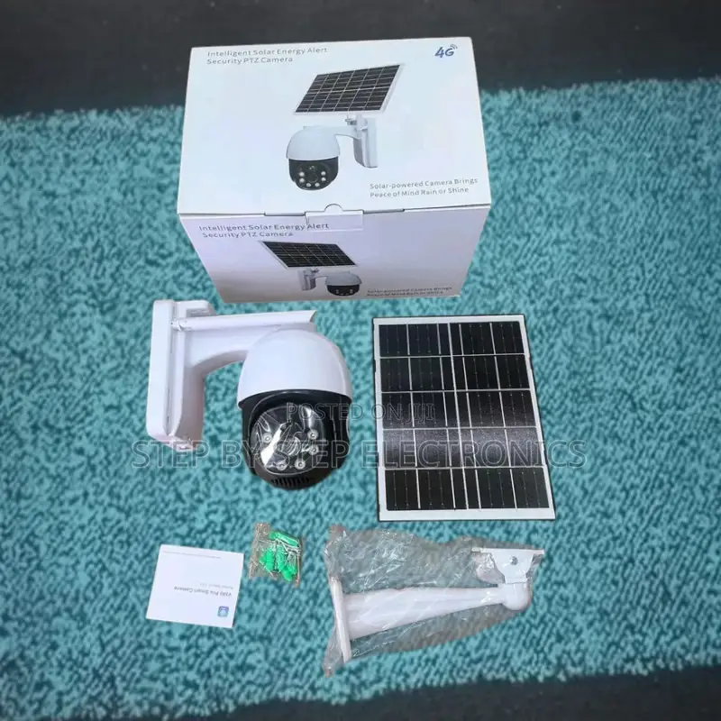 4g Sim Card PTZ 1080p Hd Outdoor Solar CCTV Camera –Ip66 Waterproof