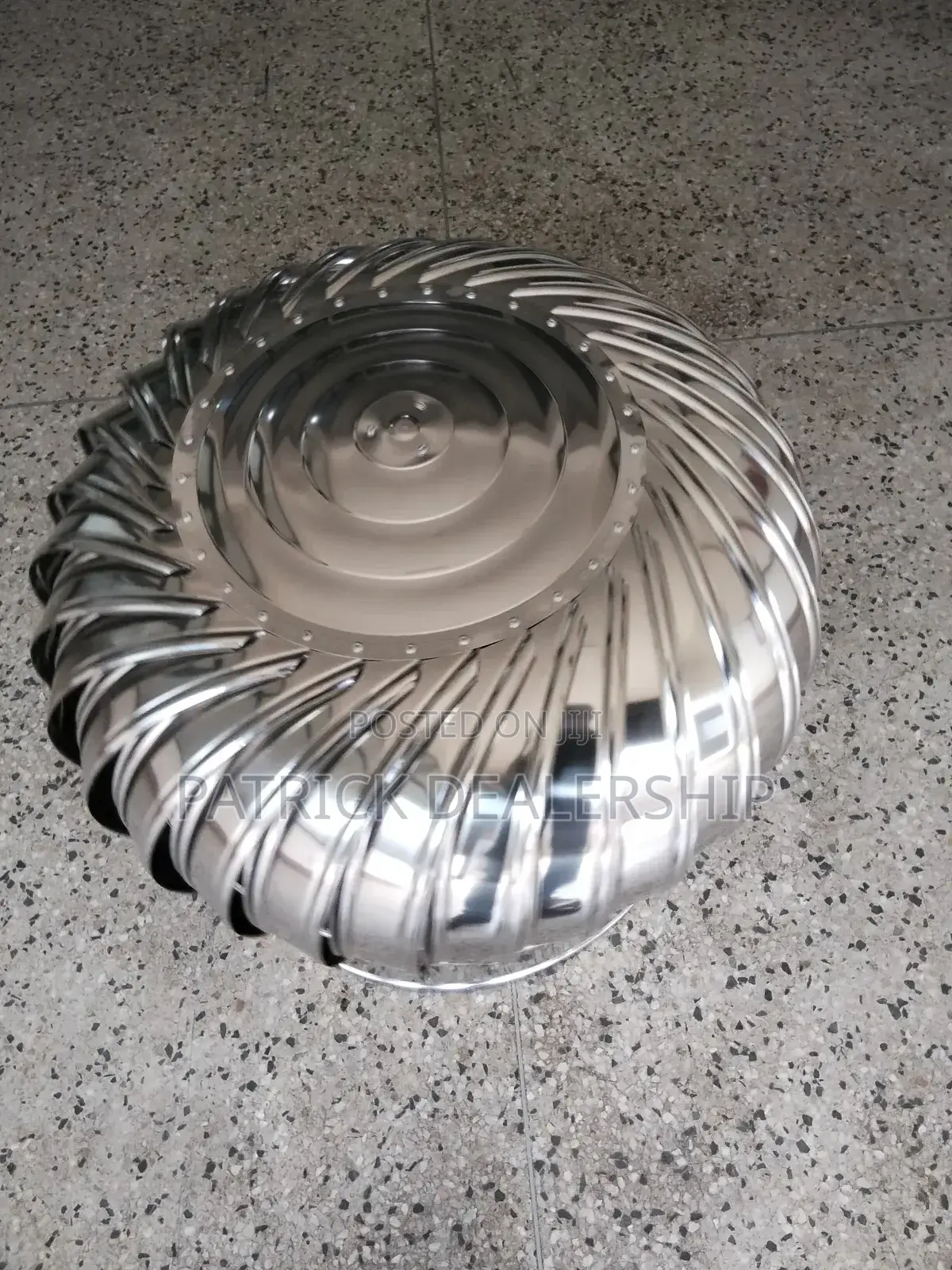 Natural Wind Driven Roof Cyclones
