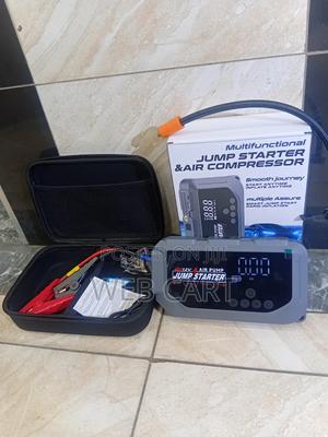 High Capacity Jump Starter With Integrated Digital Air Compressor - thumbnail 2