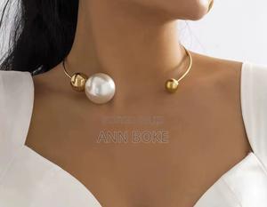 New In Minimalist Chocker Necklace - main view