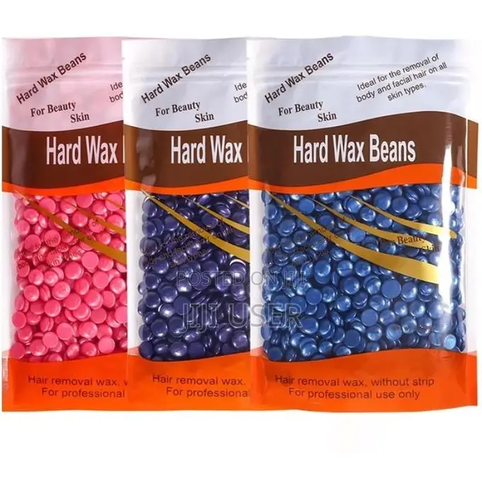 Hard Wax Beans for Hair Removal – Face, Bikini Line, Underarms, Legs,
