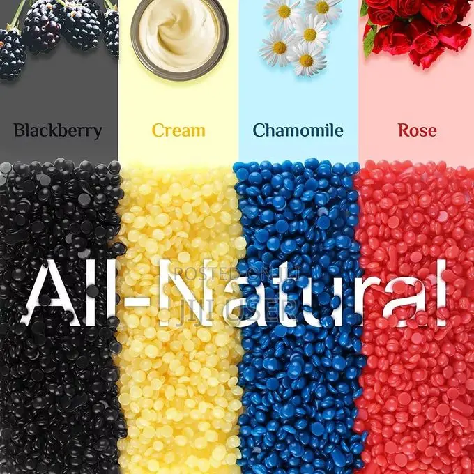 Hard Wax Beans for Hair Removal – Face, Bikini Line, Underarms, Legs,