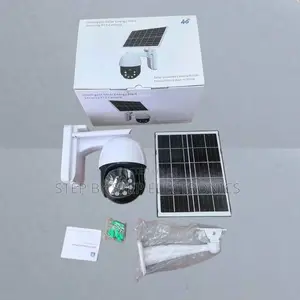 Remote Viewing 4g PTZ Rotating Full Hd 1080p Security Solar Camera