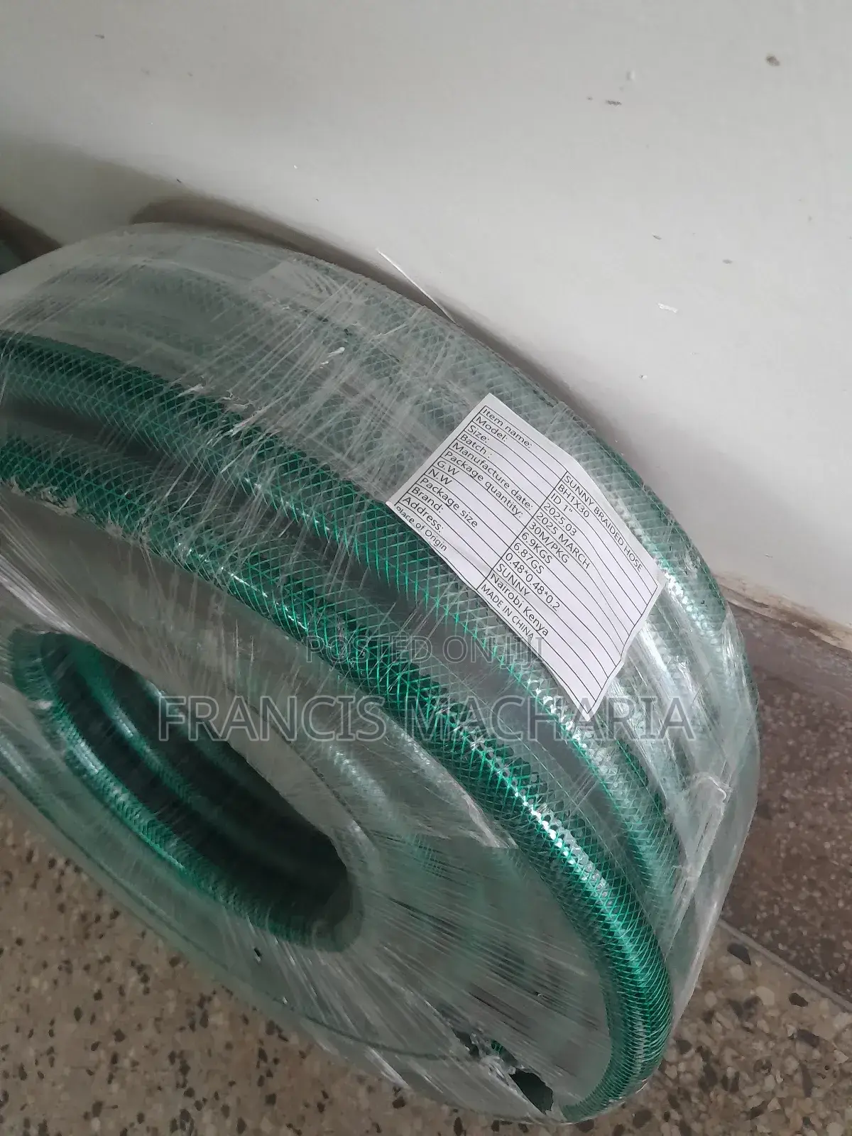 Pvc Hose Pipe 1"