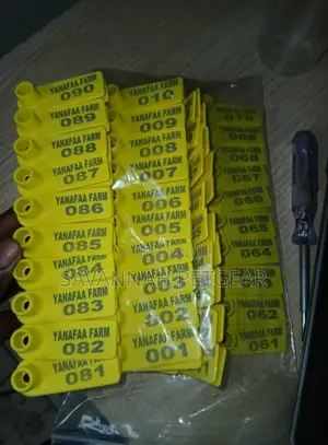 Laser Customized Livestock Ear Tags for Sheep Goats (Tip Twin Tags)