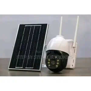 PTZ Rotation Solar Powered 4g Camera With Full Color Night Vision