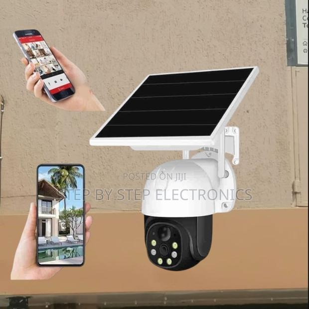 Smart Motion Sensor 4g PTZ Rotating Fullhd 1080p Security Solar Camera - main view