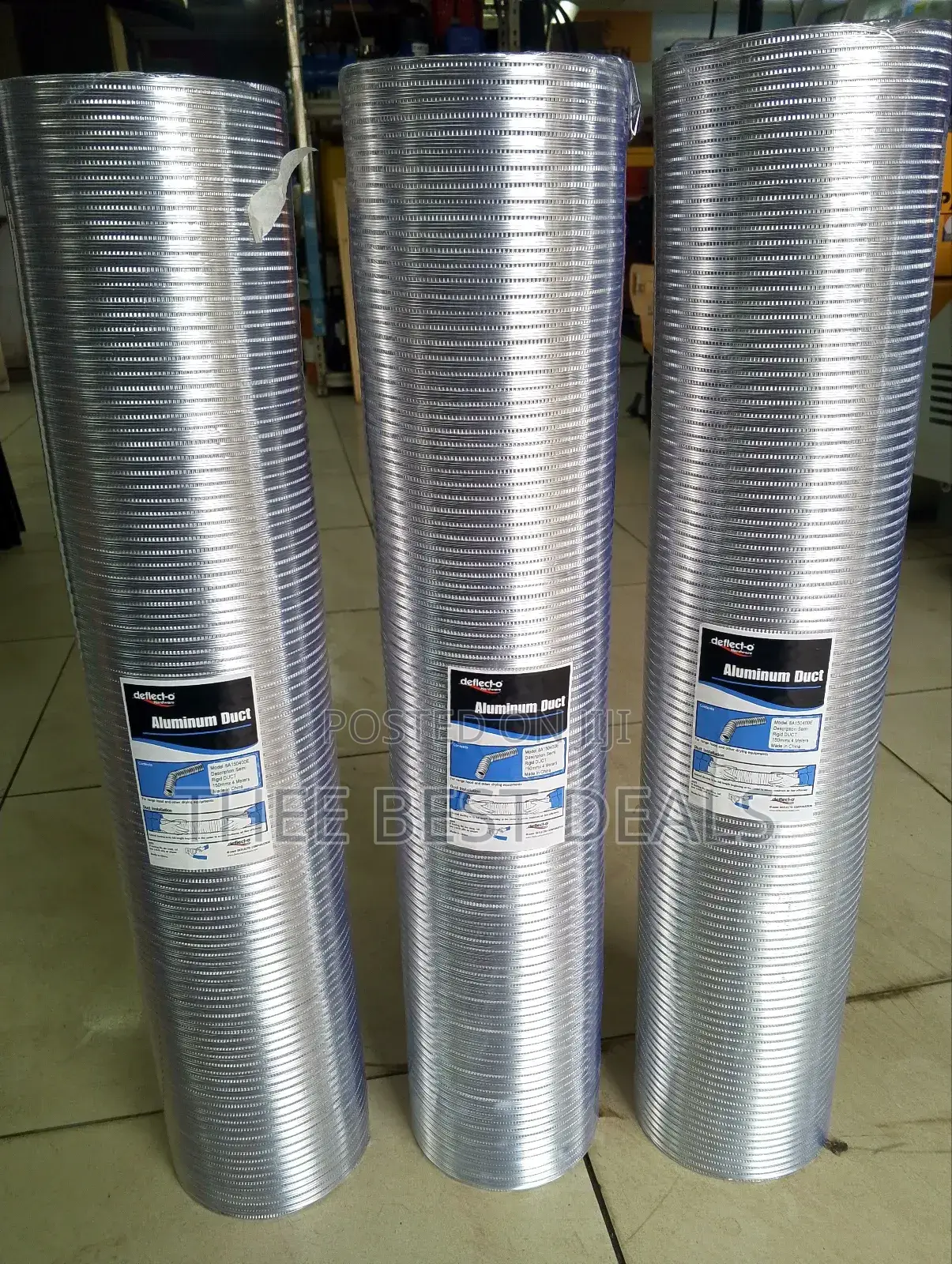 Aluminium Duct 150mm ×4metres
