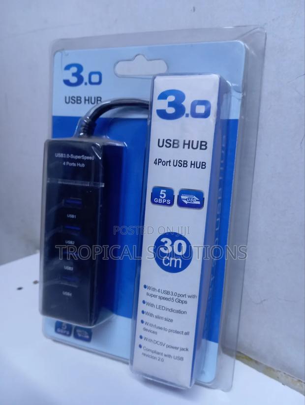 Isb 3.0 Hub 4 Port Usb Hub - thumbnail 3
