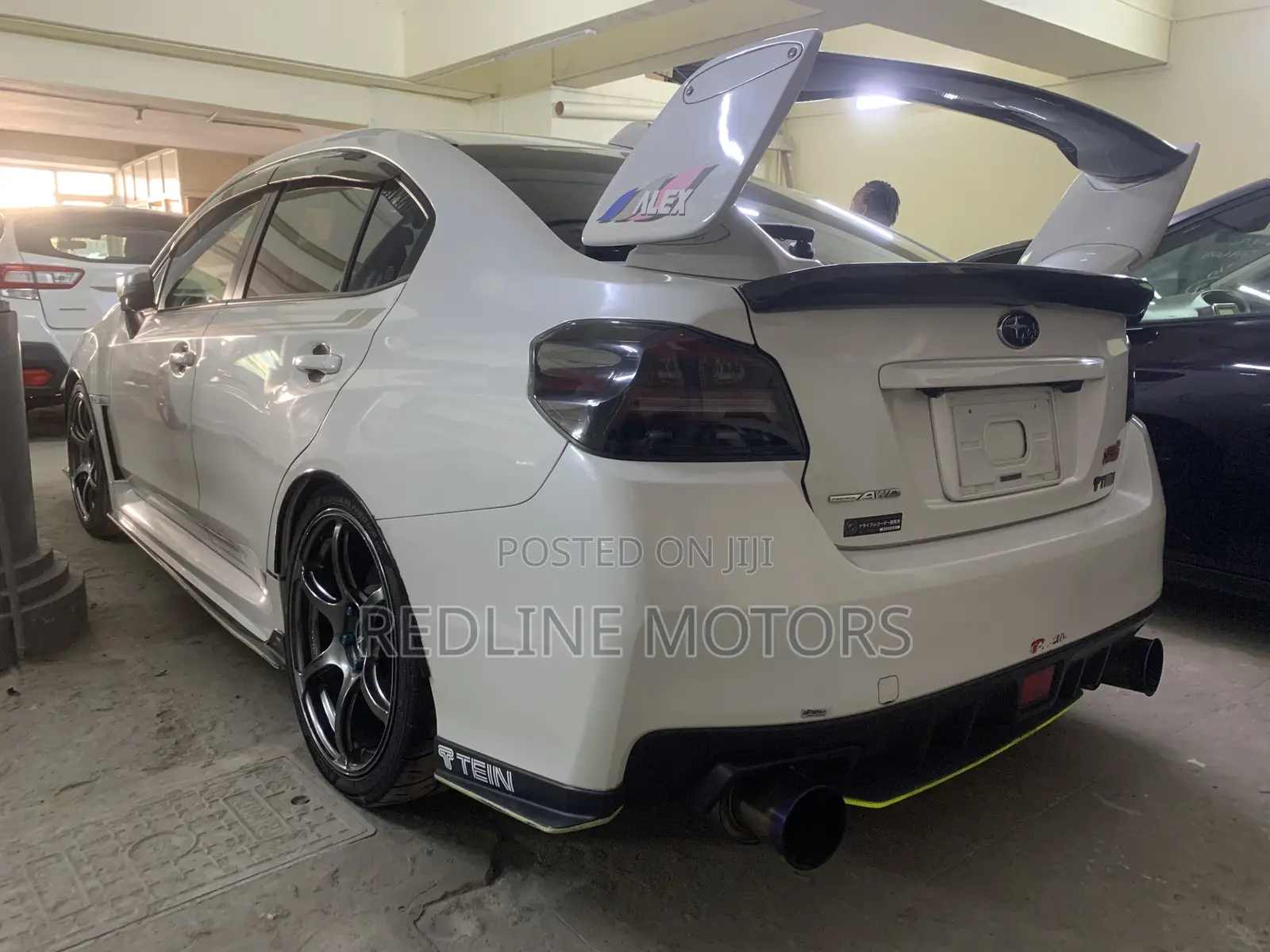 Subaru WRX STI 2018 White