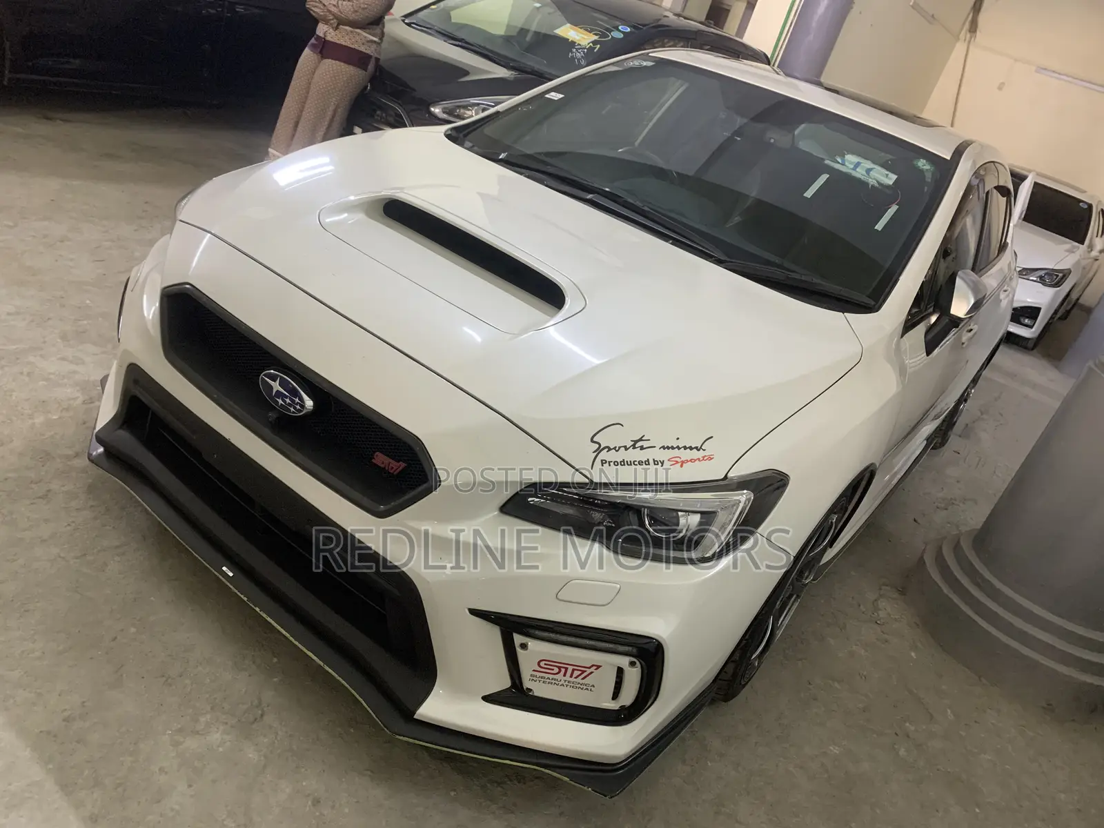 Subaru WRX STI 2018 White